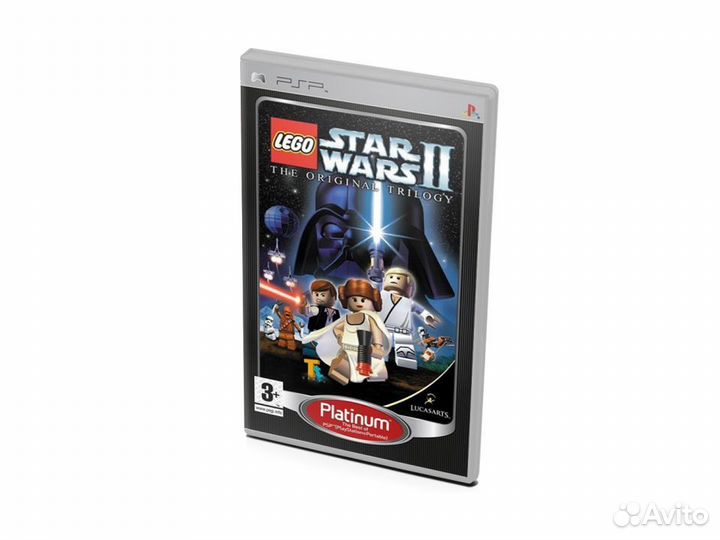 Lego Star Wars II Platinum, б/у, англ. (PSP)