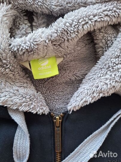 Толстовка оригинал Adidas р. 146-152 утепленная