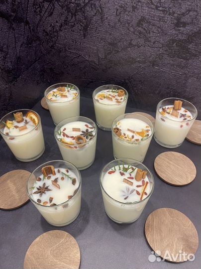 Свеча в стакане