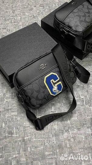 Сумка мужская coach 5 расцветок