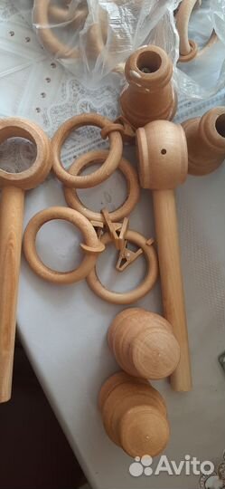 Кольца спортивныекарниз деревянный