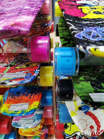 Пенни борды со светящимися колесами