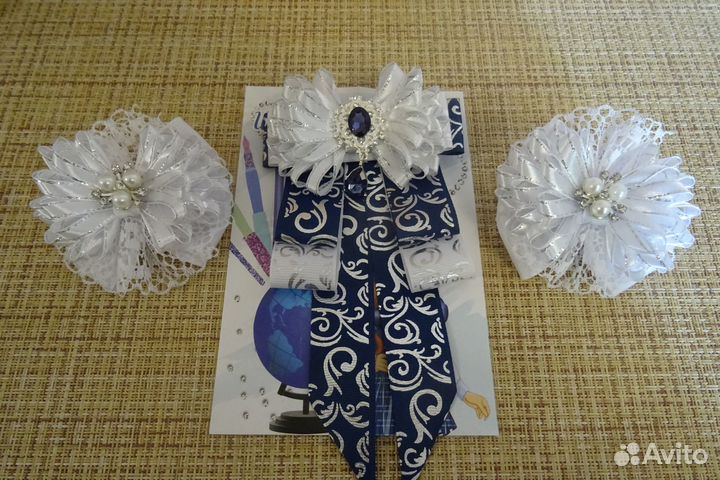 Банты и галстуки в школу для девочек