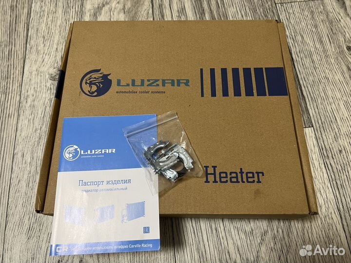 Радиатор печки luzar