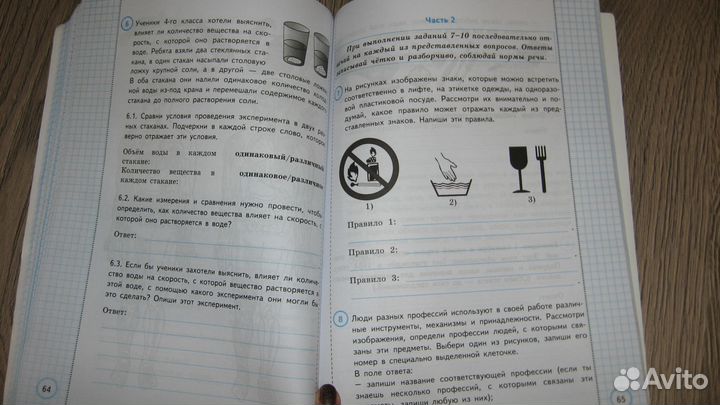 Впр окружающий мир 4 класс