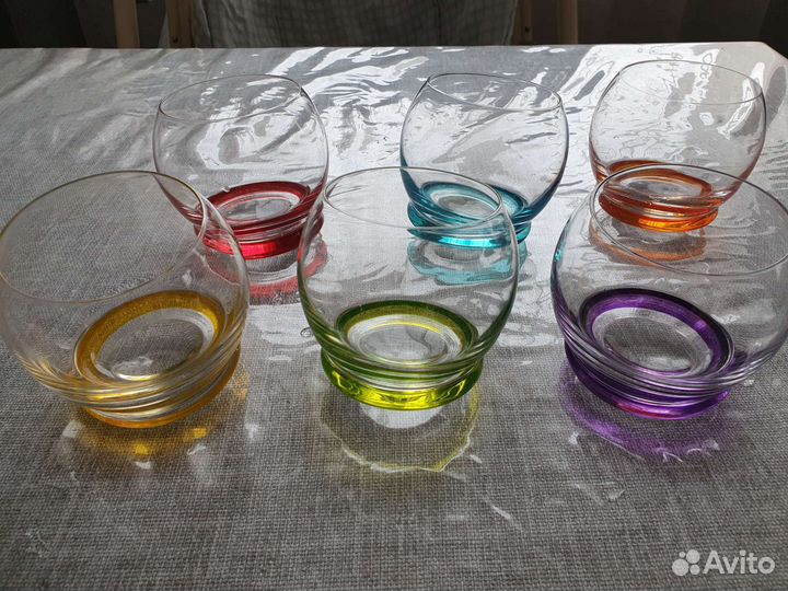 Бокалы crazy 6 шт 390 ml