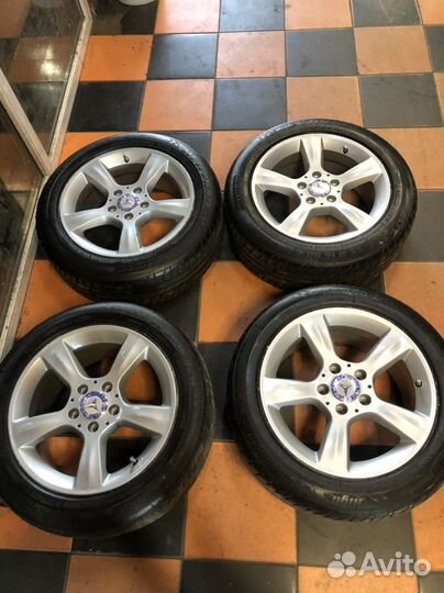 Колеса 16(5/112) Mercedes разноширокие
