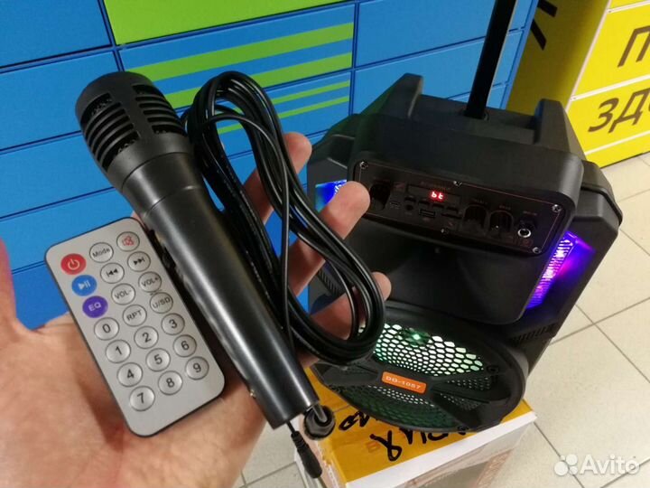 Портативная колонка блютуз мощная