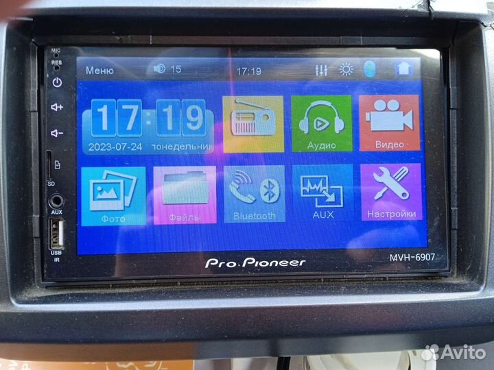 Автомагнитола + камера заднего хода