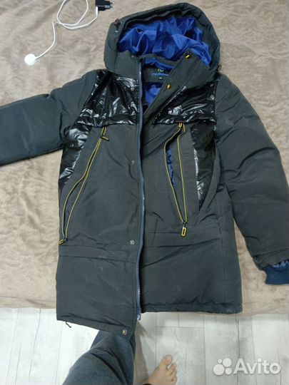 Куртка зимняя на мальчика рост 164
