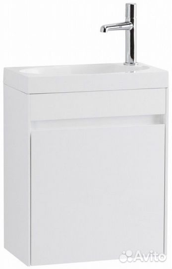 Тумба с раковиной BelBagno Pietra Mini 46L Bianco Lucido