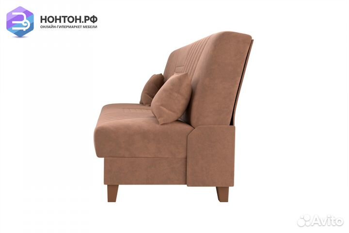 Диван книжка Бэлла светло-коричневый