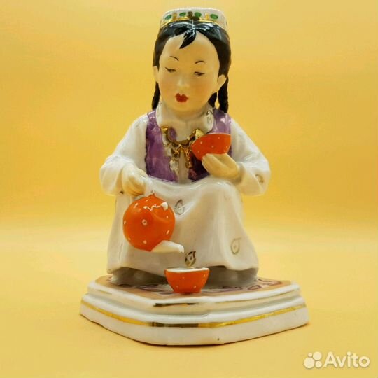 Фарфоровые статуэтки СССР в отличном коллекционном