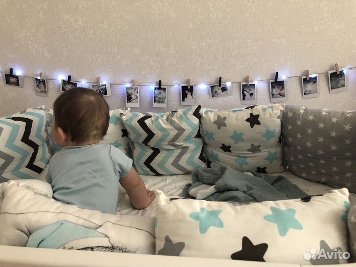 Кроватка детска трансформер Forest kids с матрасом