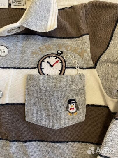 Поло для мальчика chicco 80