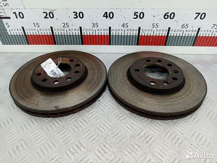 Диск тормозной передний для Opel Astra H