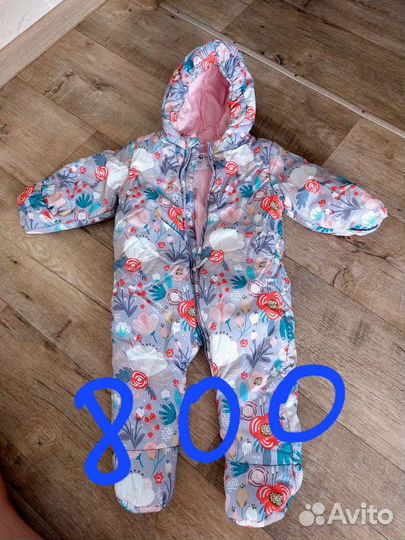 Детские вещи пакетом для девочек 80 86