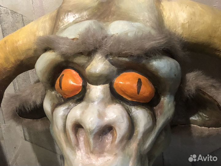 Голова. Дракон. Папье- маше