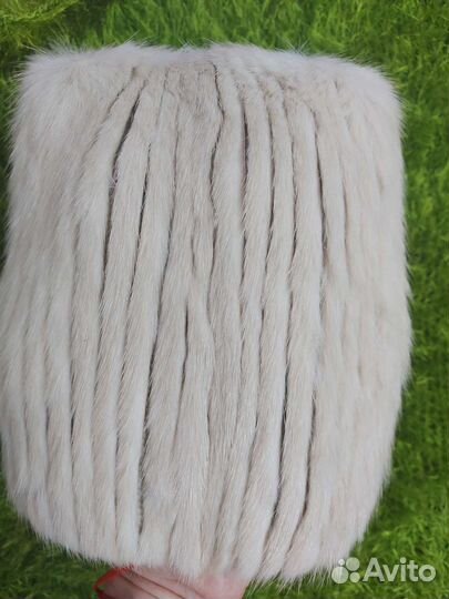 Шапка норковая женская новая