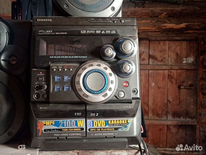 Музыкальный центр samsung с караоке