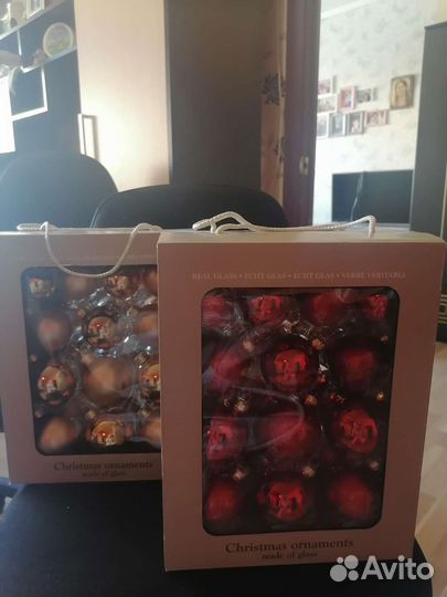 Набор елочных украшений