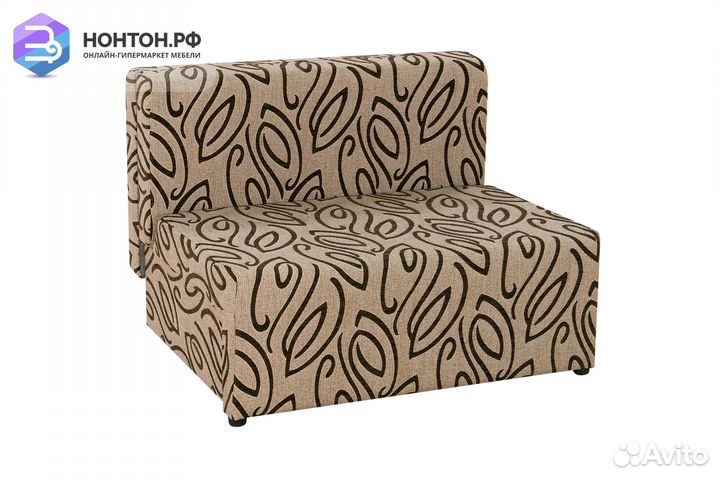 Диван еврокнижка Умка бежевый / узор