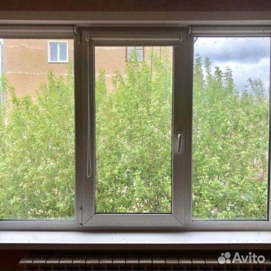 Окно пластиковое и балконы