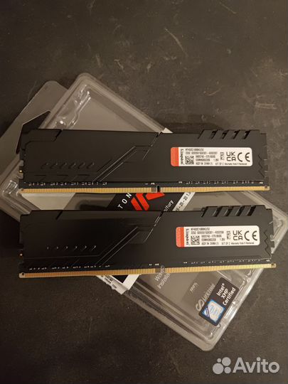 Kingston Fury Beast ddr4 32Гб 3200Мгц