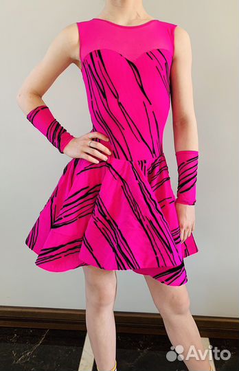 Платье Латина ю1 рост 134-140