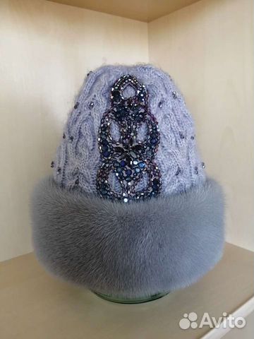 Шапка зимняя женская