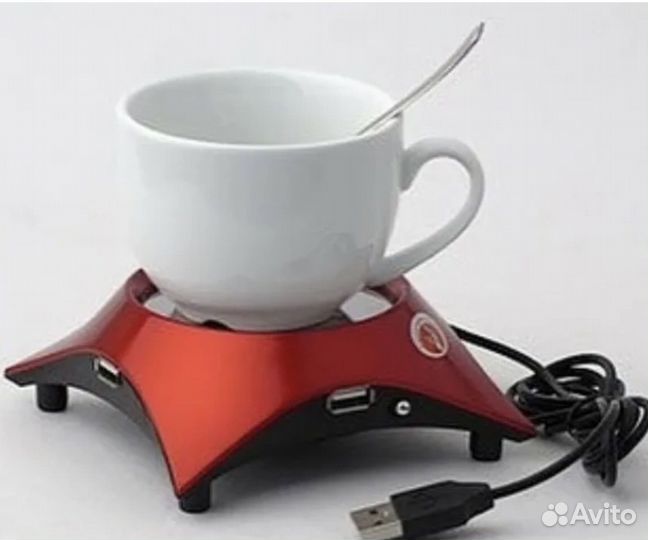 USB Подогреватель для чашки с хабом (Эврика)