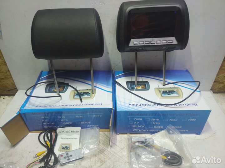 Brightinwd Монитор автомобильный 7 дюймов, 800x480