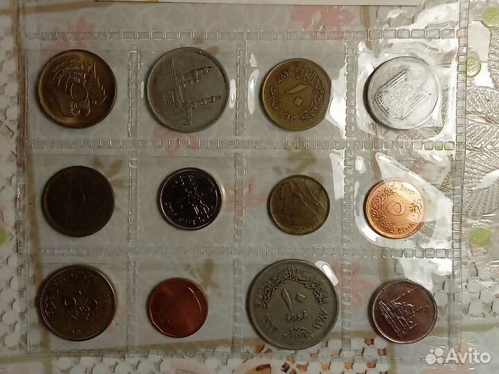 Набор египетских денег
