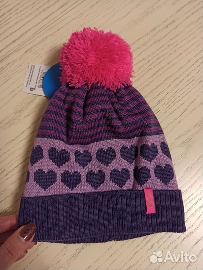 Новая детская шапка для девочки Lassie 46-48