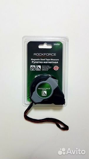 Рулетка магнитная 3мx16мм RockForce RF-5096P803