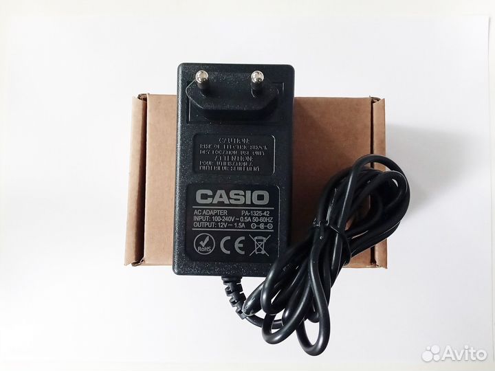 Блок питания синтезатора Casio CDP-130, CDP-130SR