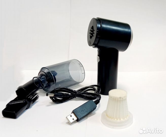 Автомобильный мини пылесос vacuum cleaner