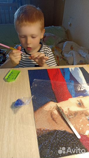 Научу выкладывать алмазные картины