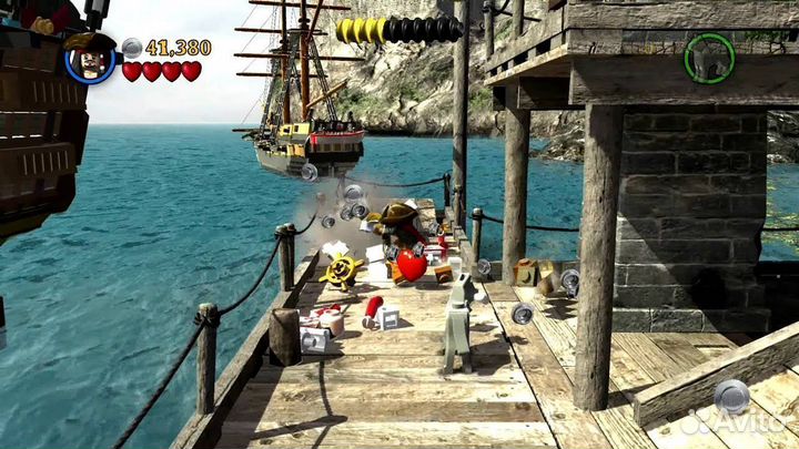PS3 lego Пираты Карибского Моря б/у