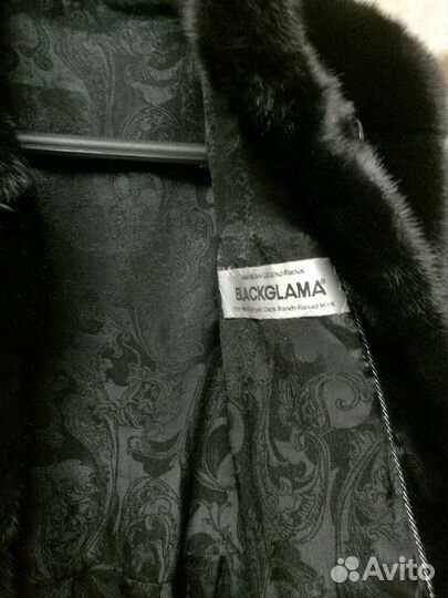 Шуба норковая blackglama