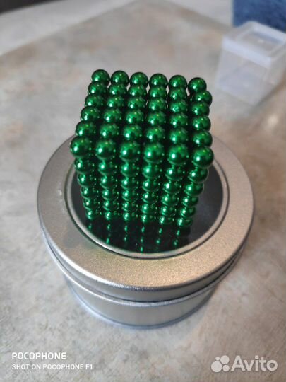 Игрушка-антистресс куб из магнитных шариков