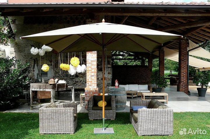 Профессиональные уличные зонты для дачи и сада