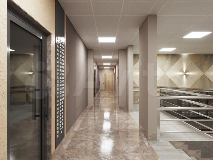 2-к. квартира, 52,1 м², 5/26 эт.