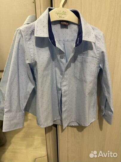 Рубашка для мальчика 92