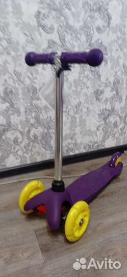 Самокат трехколесный детский