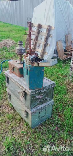 Старый солдатский сундук