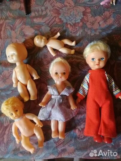 Куклы пупсы СССР и современные