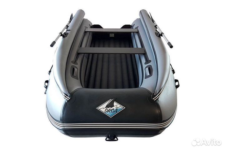 Лодка orca 400F нд серая