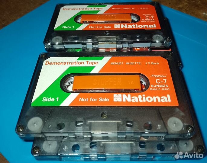 Аудиокассета National демонстрационная