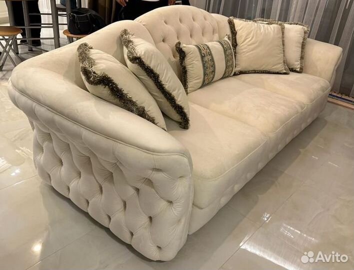 Диван раскладной+кресло Италия